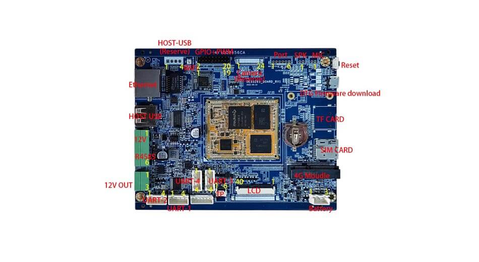 Z35014 3.5 pouces LCD Affichage système Android 320*240 ILI9488 Contrôleur MIPI Interface