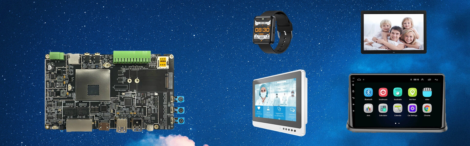 Affichage LCD Android