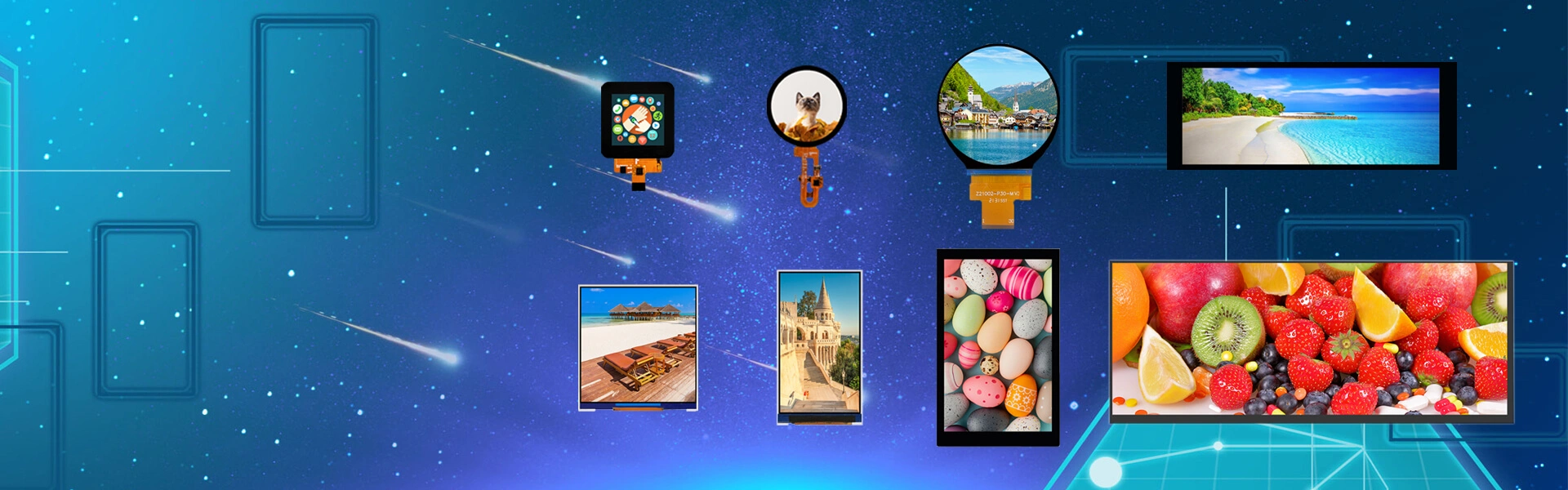 Module d'affichage LCD TFT personnalisé