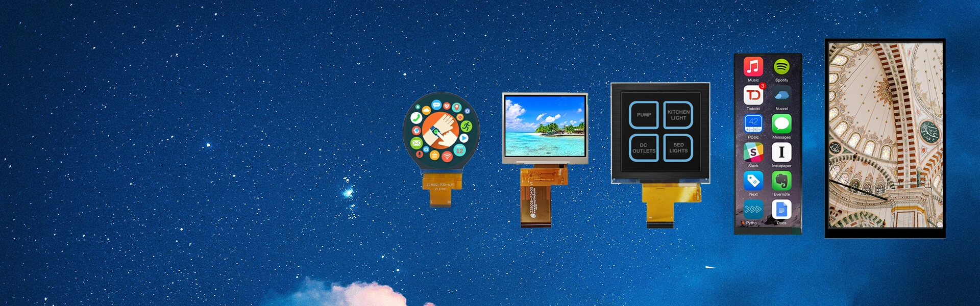 Affichage LCD IPS TFT