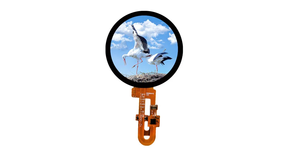 Z13006 1.3 pouces rond IPS LCD 240*240 24 broches SPI Interface GC9A01 Pilote IC