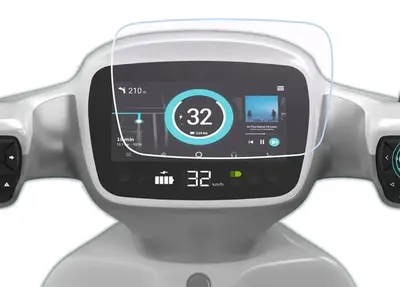 Affichage TFT LCD véhicules électriques, scooters, motos