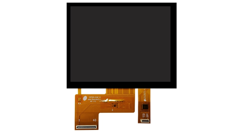 Écran tactile multipoint Z57011-ZC de 5.7 pouces 640*480 écran LCD TFT Interface MIPI I2C