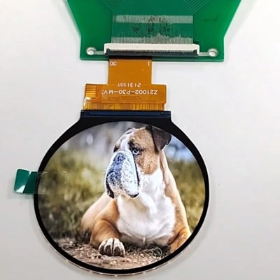 Résolution de l'écran LCD circulaire 2.1 pouces 480*480 SPI SPI RGB Interface IPS View