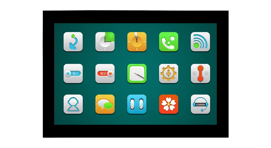 Paysage Z101033-ZC 10.1 pouces écran tactile 1280*800 LVDS IIC Interface panneau LCD