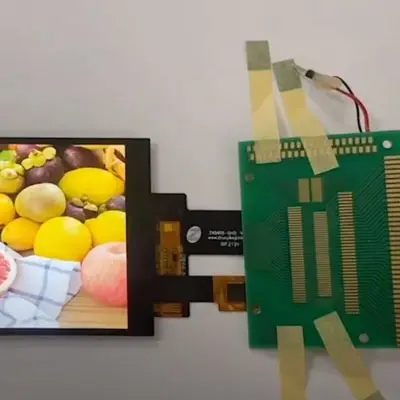 Test vidéo de Zhunyi 5 pouces 720*1280 écran LCD TFT, interface MIPI, toutes vues de direction