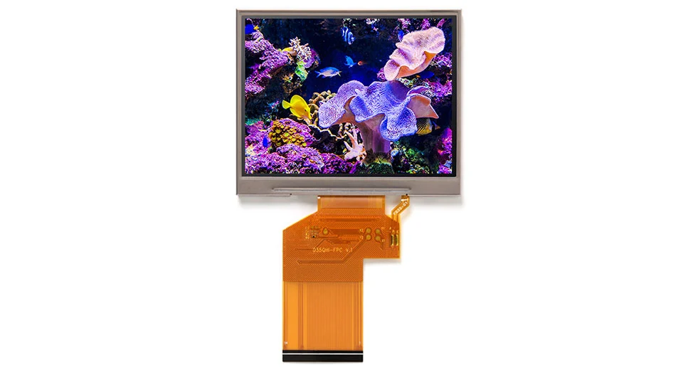 Z35101 3.5 pouces 640*480 LCD 450 lentes Affichage complet Contrôleur NV3052C Interface RGB