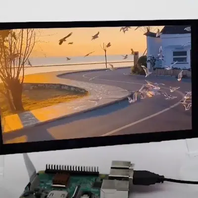 7.0 pouces 480*800 TFT LCD panneau module d'affichage avec interface MIPI pour l'équipement médical