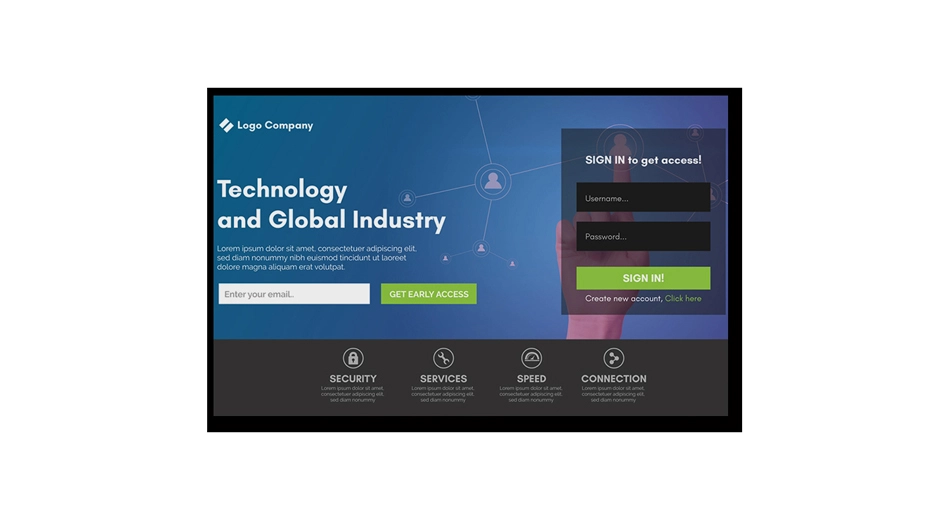 Z101042 10.1 pouces IPS panneau LCD 1280*800 QVGA LVDS Interface 500 Nits